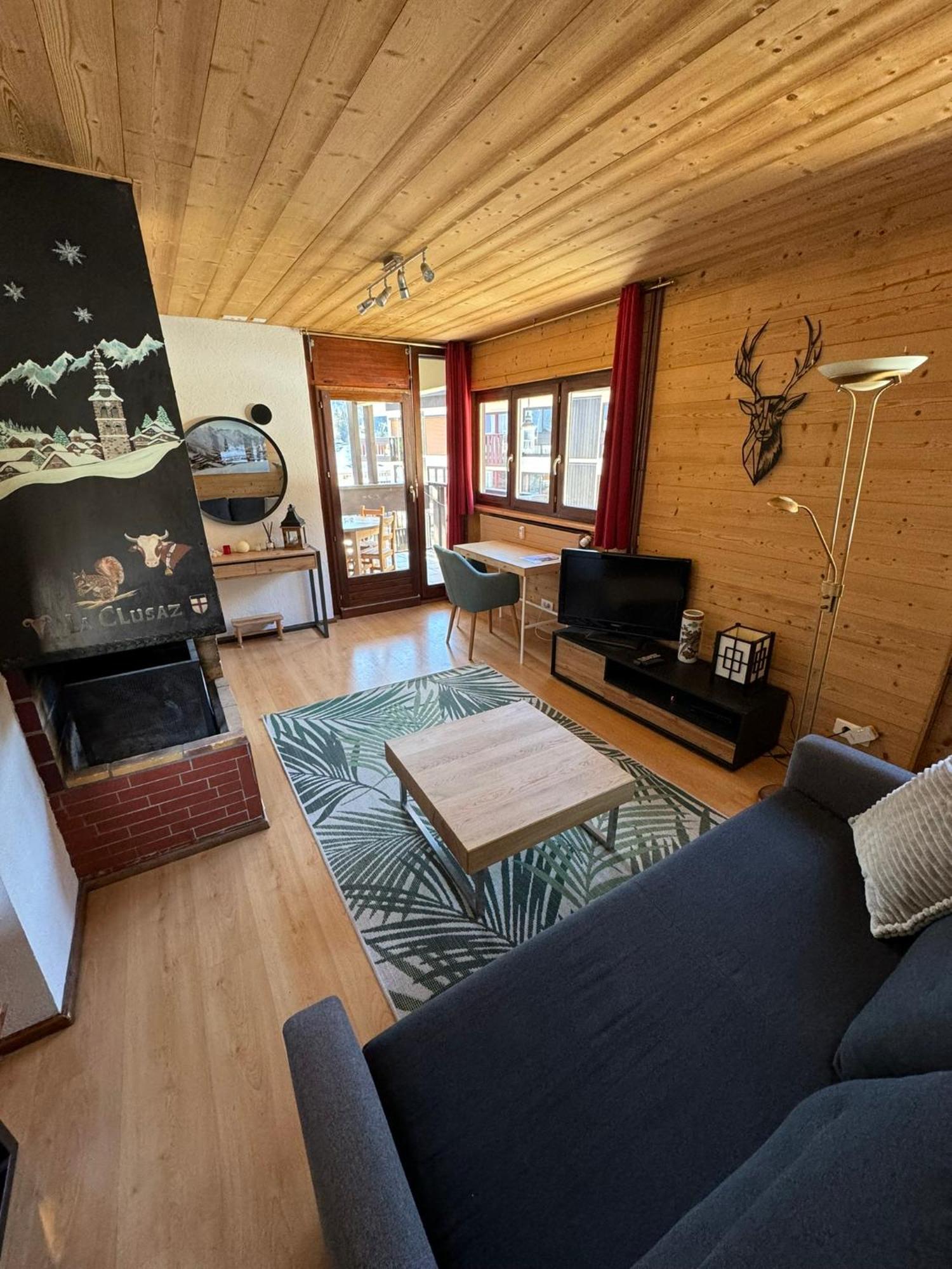 T2 Ambiance Centre Village Proche Des Commerces Et Des Pistes Wifi Apartment La Clusaz